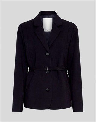 MSCHFreylia Straight Blazer - Mari Blue Mel